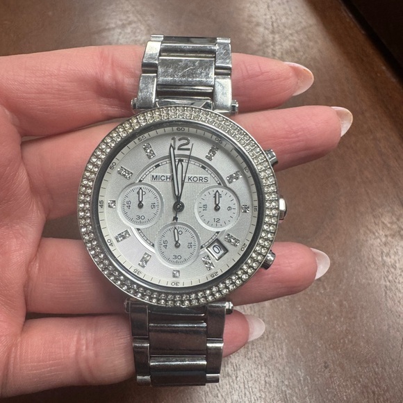 Michael Kors Chronograph Parker' Women's Watch MK5353 - Picture 2 of 4